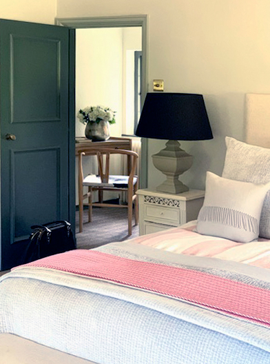 Bedroom and bathroom interior design