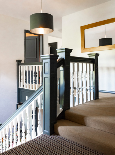 Entrance hall and stairway interior design